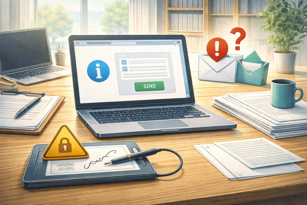 Žiadateľ nepodpísal infožiadosť. Ako postupovať?